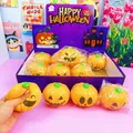 Oranje Halloween pompoen squishy speeltje voor stressverlichting met traag herstel - Halloween Pompoen Stijl