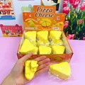 Langzaam herstellend geel kaas squishy speelgoed voor stressverlichting, 12 stuks - Driehoek kaas