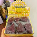 Chocolade-kaasdriehoek squishy stressverlichtend speelgoed, 12 stuks displaydoos - Chocolade Driehoekige Kaas