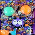 Halloween monster monster squishy set, slow-rising TPR decompression toys for party - Purple Ghost / Set of 4