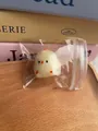 Adorable yellow chick squishy toy in transparent packaging for stress relief play - Yellow Baby Chick