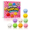 Calendario de cuenta regresiva Mystery Dumpling fidget squishy juguete set de regalo - Set de Varias Piezas/Paquete / Caja de Regalo Rosa