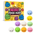 Caja sorpresa de dumplings con coloridos juguetes fidget squishy para aliviar el estrés - Estilo Caja de Regalo Amarilla