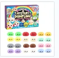 Calendario de adviento de 24 piezas con squishys de dumplings y juguetes fidget - Caja Ciega Misterio Empanada 24 Días (GJ865)