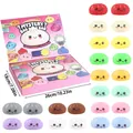 24-day countdown mystery bao squishy toys calendar set with colorful buns - Set of 24 / Set of 24