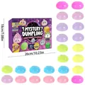 Calendrier de l'avent jouets squishy mystère boulette taille 26x18cm - Coffret Cadeau Blind Box 24 Pièces (GJ876-010)