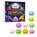 Caja sorpresa calendario de adviento squishy de dumpling misterioso para el estrés - Caja Sorpresa Dumpling (GJ862-004) / Juego de 9 Piezas