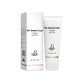 Sanfte Rosen-Enthaarungscreme 120ml Set mit Schachtel auf reinem weißen Hintergrund. - 120ml Rosengeschmack