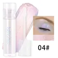 Chameleon liquid eyeshadow 04# showing iridescent purple eye makeup and texture - 04# Chameleon