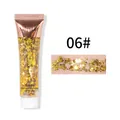 Gros plan du gel pailleté corps doré avec texture de paillettes scintillantes - 06# Or / 18g/Pièce