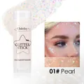 Clubday 01# Pearl stick glitter multifunzione per viso corpo e capelli trucco scintillante - Bianco perla