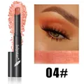 Bâton d'ombre à paupières gelée pêche scintillante n° 04 avec maquillage des yeux professionnel - Spécification Normale / 04