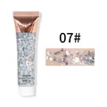 Julystar gel de paillettes argentées holographiques pour les yeux et le corps effet écailles 07# - 07# Argent / 18g/Pièce
