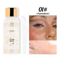 Gel glitter liquido Julystar 01# camaleonte per trucco viso, capelli e corpo effetti brillanti. - Camaleonte 01 (Bianco)