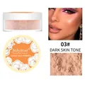 Julystar professional matte loose face powder 03# Dark Skin Tone for long-lasting makeup finish - 03# 深色哑光