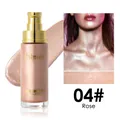 Luxurious rose gold liquid body shimmer oil highlighter for radiant skin glow 30ml - 04# Rose / Rose Gold