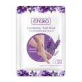 EFERO lavender extract exfoliating foot mask for removing dead skin and baby softening feet - Lavender Essence (ZM80) / 1 Pair Pack