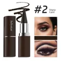 Waterproof matte eyeliner pencil in dark brown shade #2 for sharp eye makeup looks - #2 Deep Brown