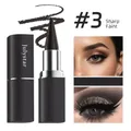 Matte black eyeliner pen #3 for sharp and bold eye makeup looks - #3 Smoky Gray