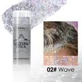 Stick di gel glitterato olografico professionale per viso corpo e capelli nella tonalità 02 Wave - 02# Onda (W-CZ-B011 #2)
