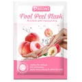 Peach foot peel mask for removing calluses and dead skin cells, smoothing feet skin. - Putimi Peach Foot Mask