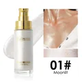Olio scintillante per il corpo 01# Moonlit per illuminare la pelle, bagliore perlato - 01# Moonlit / Bianco Chiaro di Luna