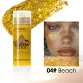Bastoncino glitter viso e corpo Clubday 04# Beach gel glitterato dorato - 04# Spiaggia (W-CZ-B011 #4)