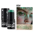 Clubday Glitter-Stick-Lidschatten für Gesicht und Körper in Smaragdgrün 05# - 05# Smaragdgrün (W-CZ-B016#5)