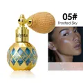Detail of Frosted Sky highlighter spray with vintage bulb atomizer and model effect - 05# Frosted Sky