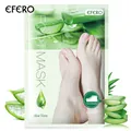 EFERO moisturizing Aloe Vera exfoliating foot mask for removing dead skin and calluses - Aloe Vera Foot Mask / 1 Pair Pack