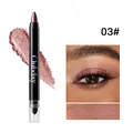 Clubday double-ended pearlescent eyeshadow stick in shade 03# shimmering rose gold - 03# Rose Gold