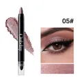 Clubday double-ended pearlescent eyeshadow stick 05# shimmer waterproof makeup tool - 05# Champagne Purple