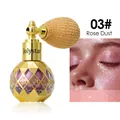 Rose Dust #03 Schimmer Highlighter Körper- und Gesicht Glitzer Spray mit Airbag-Pumpe Flasche - 03# Rose Dust