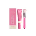 Zephoco peptide bounce foundation set with ivory white shade and professional makeup brush - 30.00g / Ivory