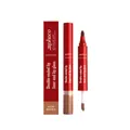 Matita labbra e lucidalabbra 2 in 1 professionale Zephoco nella tonalità nude brown - 5.8ml / Marrone Nude