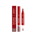 Lucidalabbra e matita labbra 2-in-1 Zephoco color pasta di fagioli idratante - 5.8ml / colore fagiolo rosso