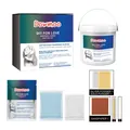 DOWMOO DIY keepsake hand casting kit including plaster powder and wooden sticks for couples - Barrelled / 100g Model Powder + 100g Clone Powder + 4g Paint + Bucket