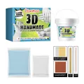 Dowmoo 3D handmade DIY plaster casting kit for creating unique hand and finger souvenirs - Bucket DIY Set / 200g Set