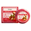 Hoegoa arganolie shampoo bar 60g met rode doos voor milde reiniging en glanzend haar - Arganolie Stijl / 60.00g