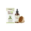 Huile capillaire au romarin et ricin Hoegoa avec masseur de cuir chevelu - 100ml Huile + Masseur