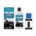 Kit de pasta para pulir interiores de coche Homonth 4 en 1 con toalla y esponja - Kit de Botella Única / Paquete de 100g