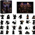 Little Reaper 2026 advent calendar set including 24 collectible figures and a glow light box display - Monochrome Blind Box With Black LED Light (6) / 24 Pieces Set With Display Box