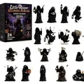 Detailed view of Halloween advent calendar box and 24 unique reaper collectible figures - Monochrome Blind Box (6) / 24-Piece Set