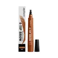 Crayon à sourcils Zephoco marron clair à 4 pointes avec boîte de vente au détail - 1 Pièce / Beige