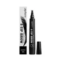 Crayon à sourcils Zephoco professionnel à 4 pointes, teinte noir naturel - 1 Pièce / Noir