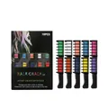 10-color temporary hair chalk comb set for vibrant hair highlights and party fun - 10 Pieces/Pack / 10-Color Set