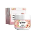 Crema delicata per la rimozione dei peli del viso alla pesca per pelle liscia 50g set - 50.00g