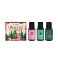 Set de aceites esenciales de Navidad EELHOE con tres frascos y caja de regalo festiva - 30ml (10ml*3)