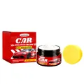 Homonth Auto Kratzer Entferner Kit mit Schwamm für effektive Lackreparatur und Politur - 50g*1+Schwamm*1