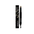 Crayon à sourcils Zephoco 2-en-1 châtain clair avec brosse coiffante et étui - 1 Pièce / Beige